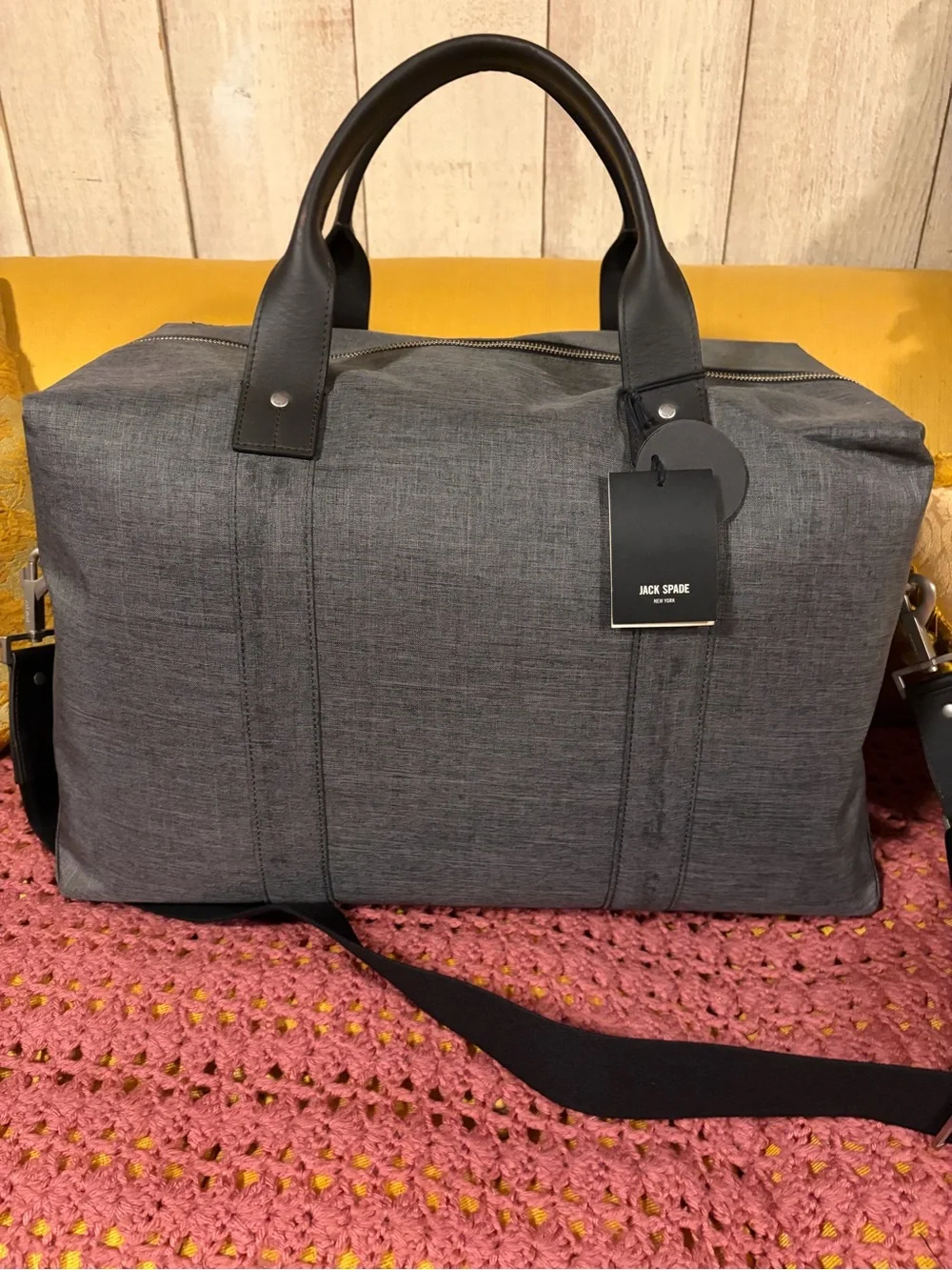 Jack Spade sleek gray
